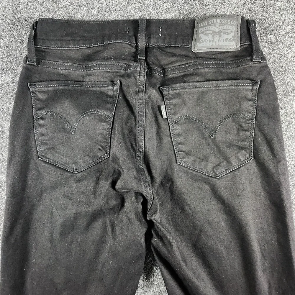 Lot 3 Levi's Jeans 1 720‎ & 2 710 Skinny Fit Women's Size 26/27 Black Gray